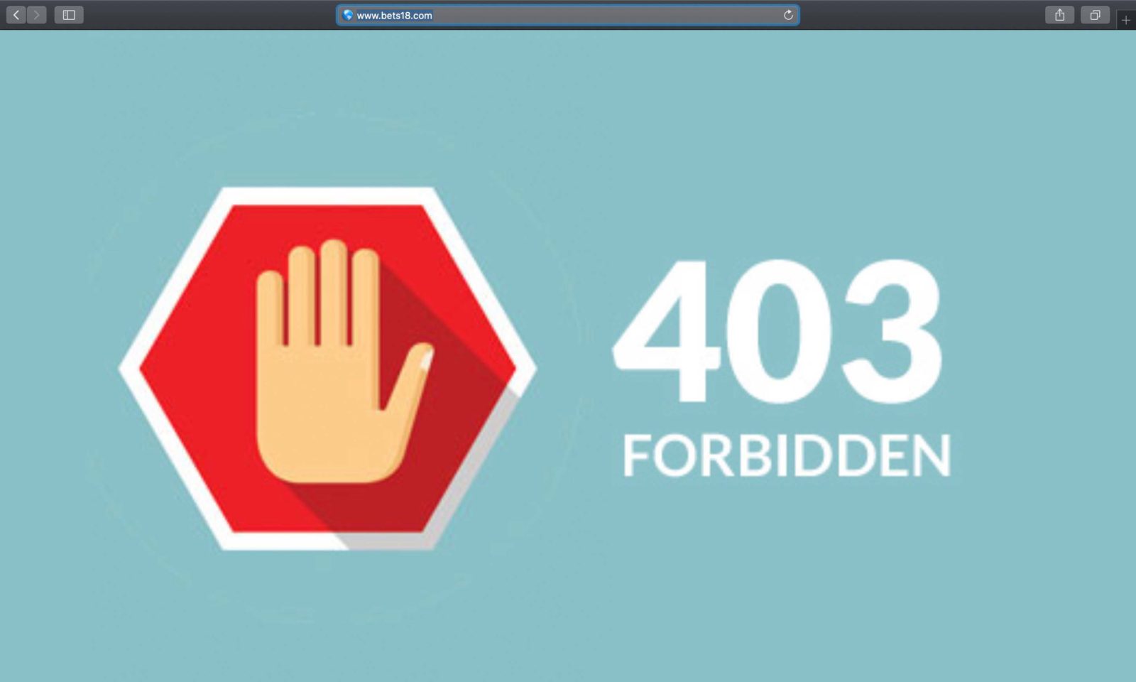 Screenshot of bets18.com