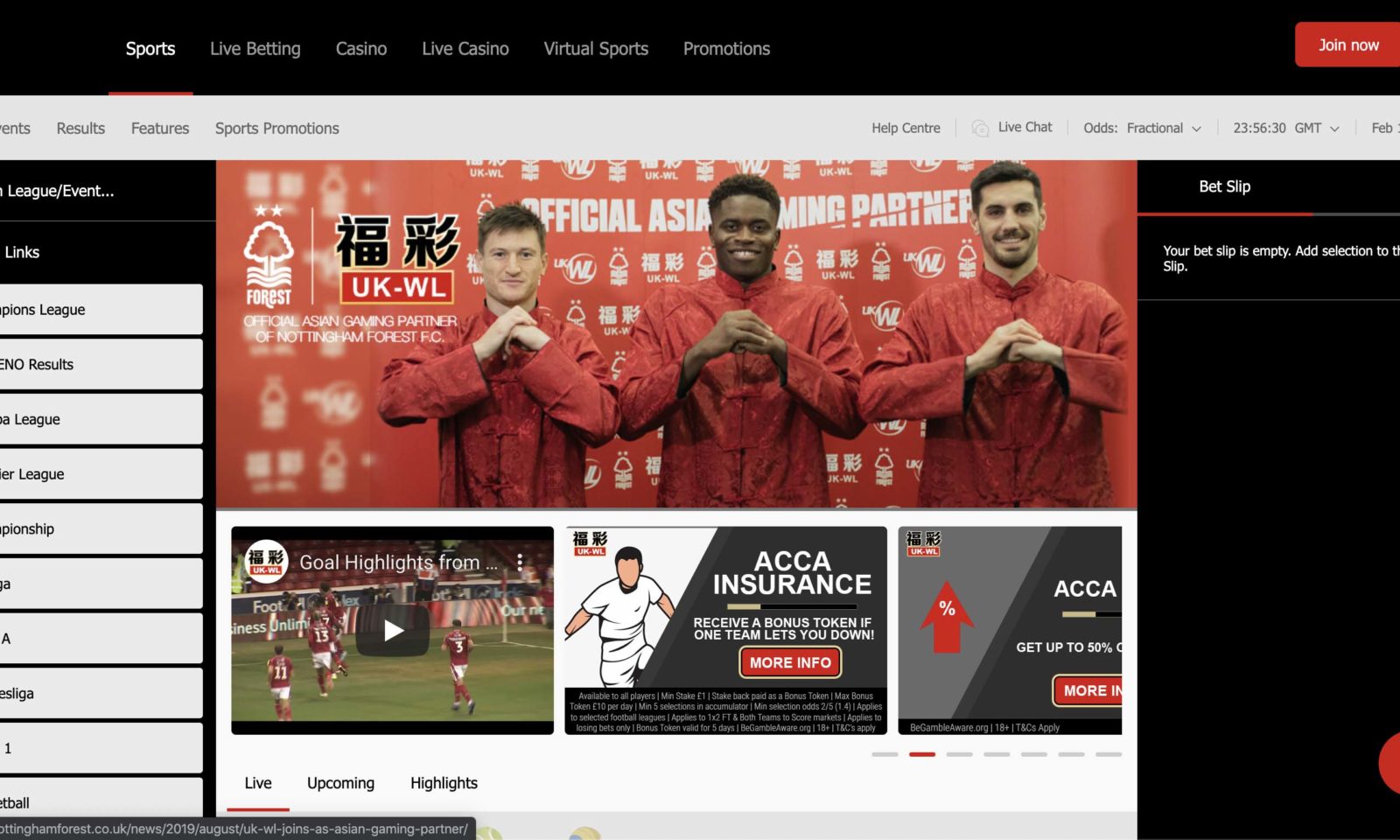 Screenshot of uk-wl.co.uk