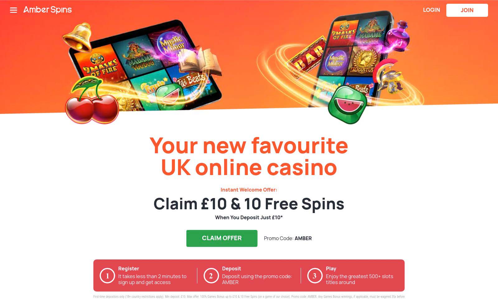 Homepage screenshot taken on 25 July 2024