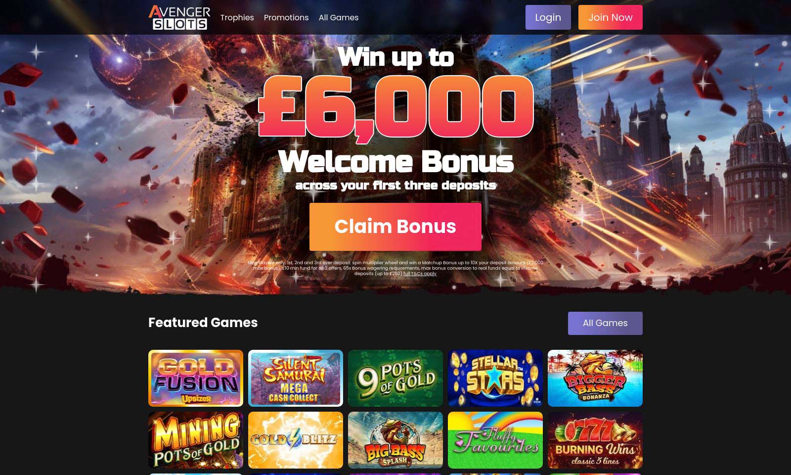 Homepage screenshot taken on 26 July 2024