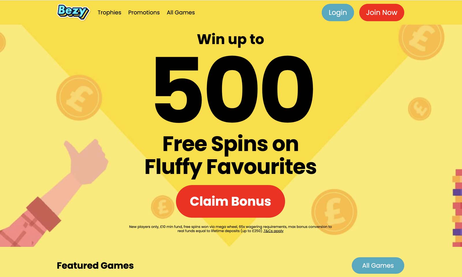 Homepage screenshot taken on 08 November 2024