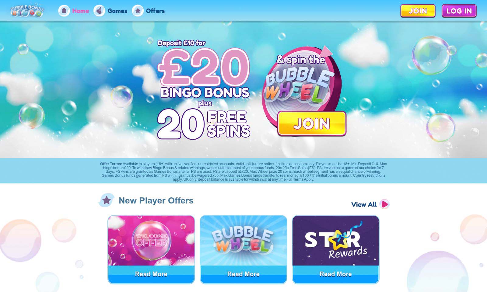 Homepage screenshot taken on 25 July 2024