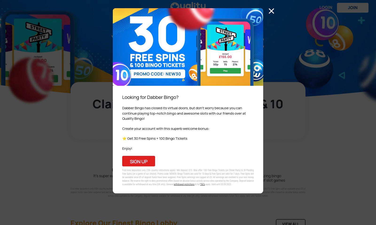 Homepage screenshot taken on 25 July 2024