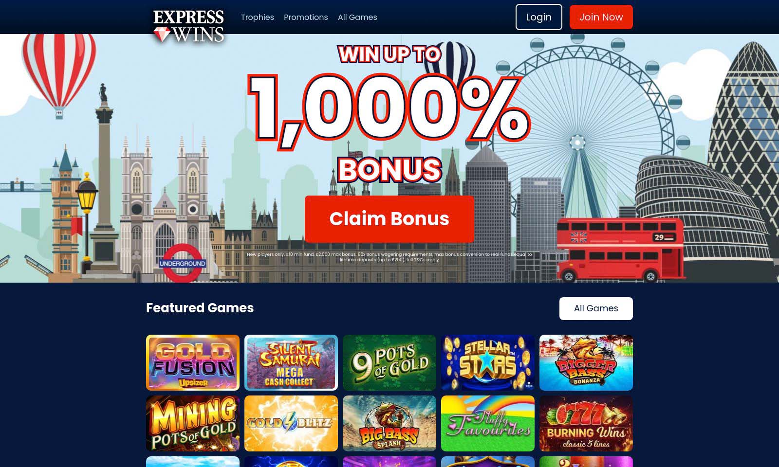 Homepage screenshot taken on 26 July 2024