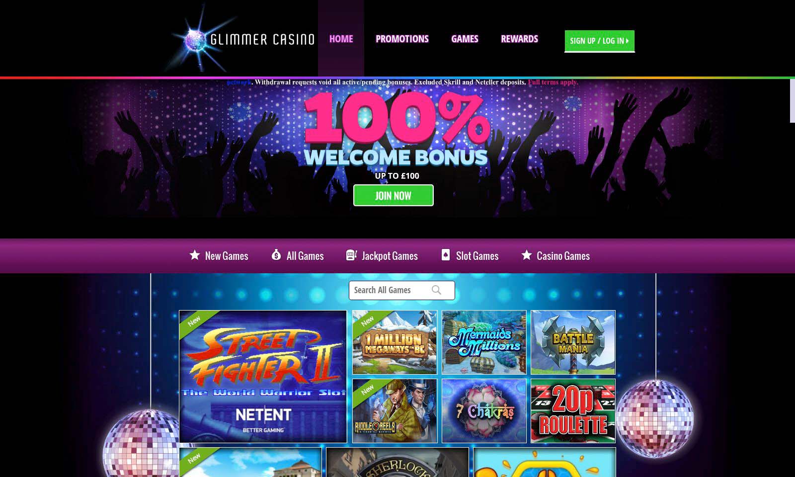 Homepage screenshot taken on 26 July 2024