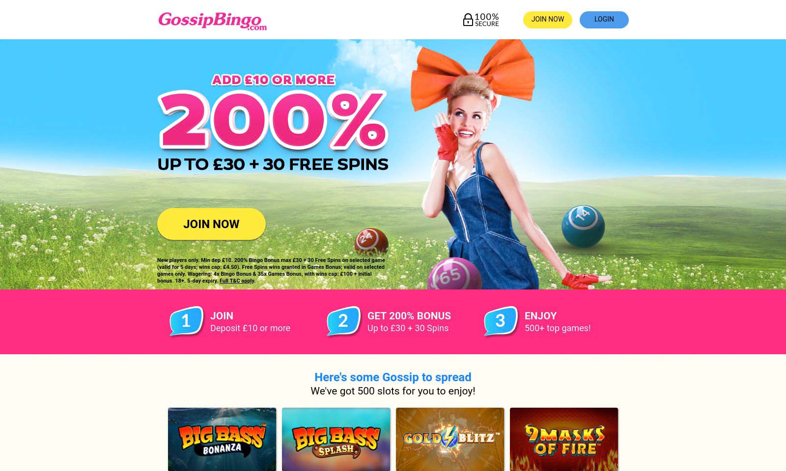 Homepage screenshot taken on 25 July 2024