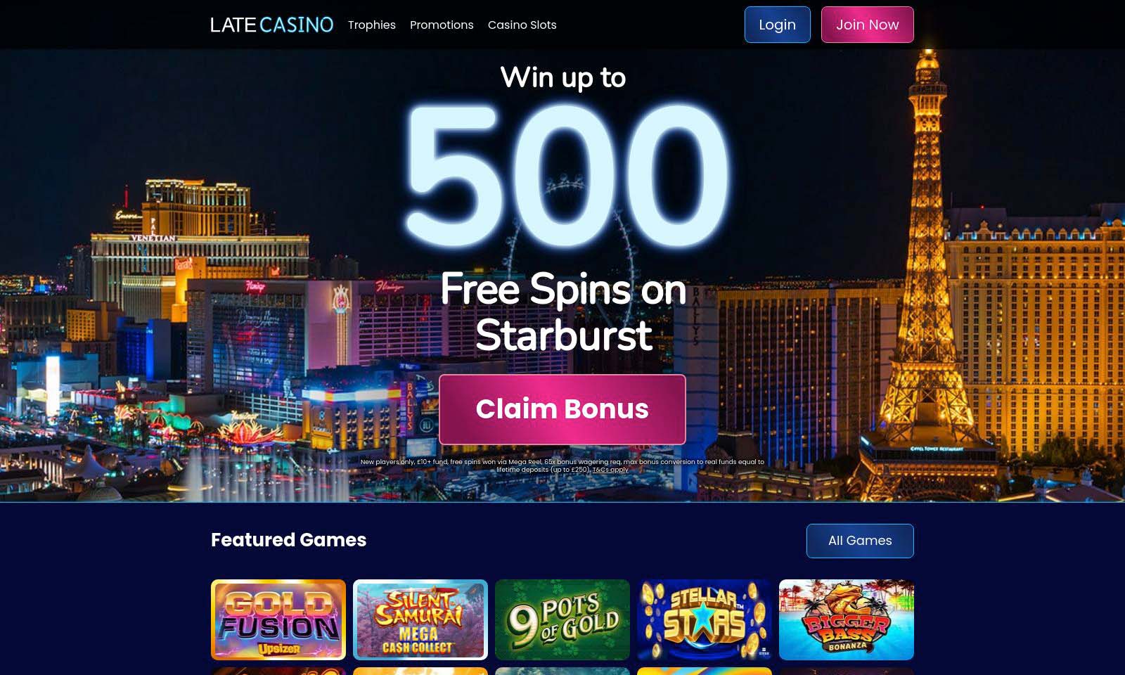 Homepage screenshot taken on 26 July 2024