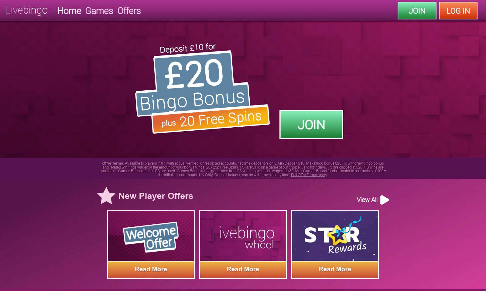 Homepage screenshot taken on 25 July 2024