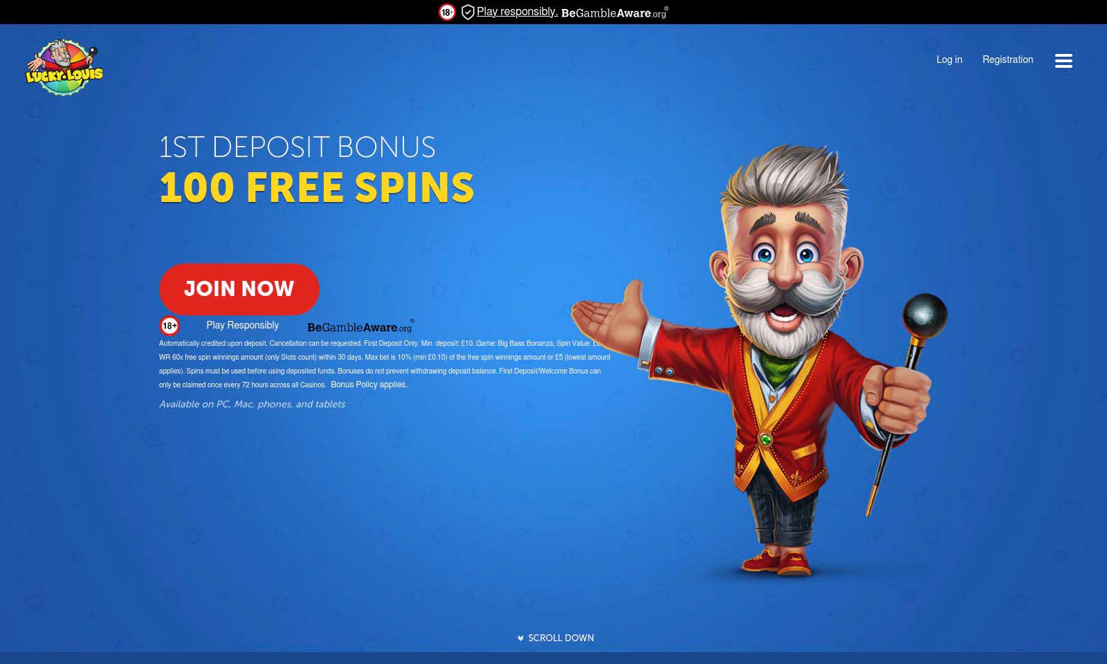 Homepage screenshot taken on 26 July 2024