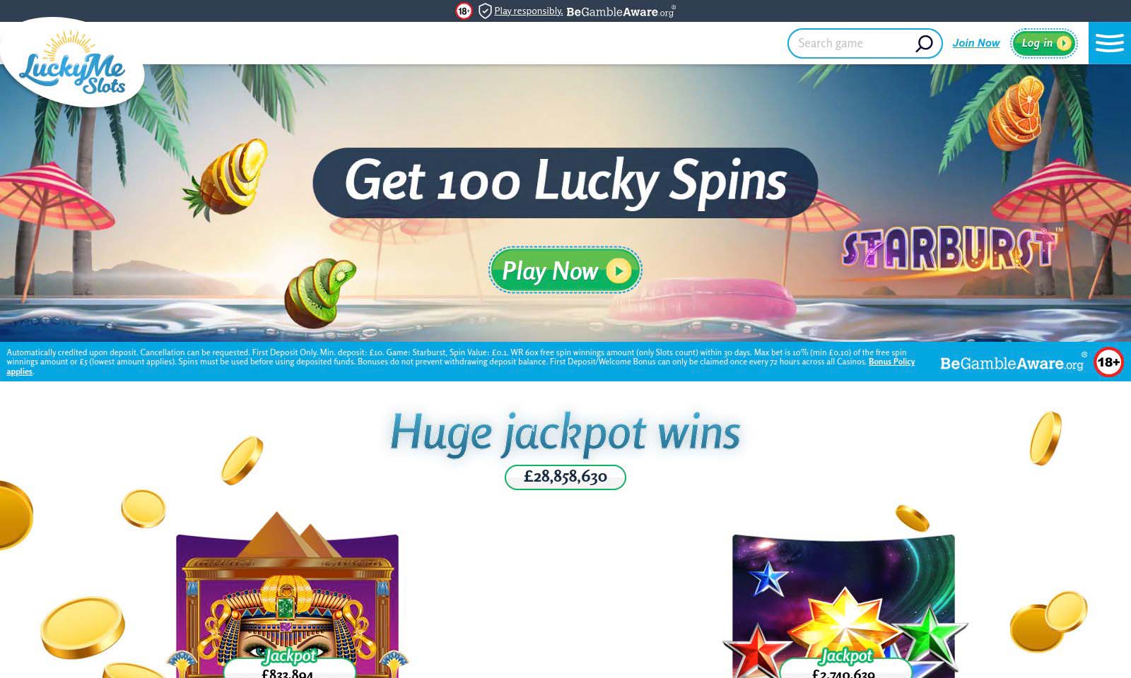 Homepage screenshot taken on 26 July 2024