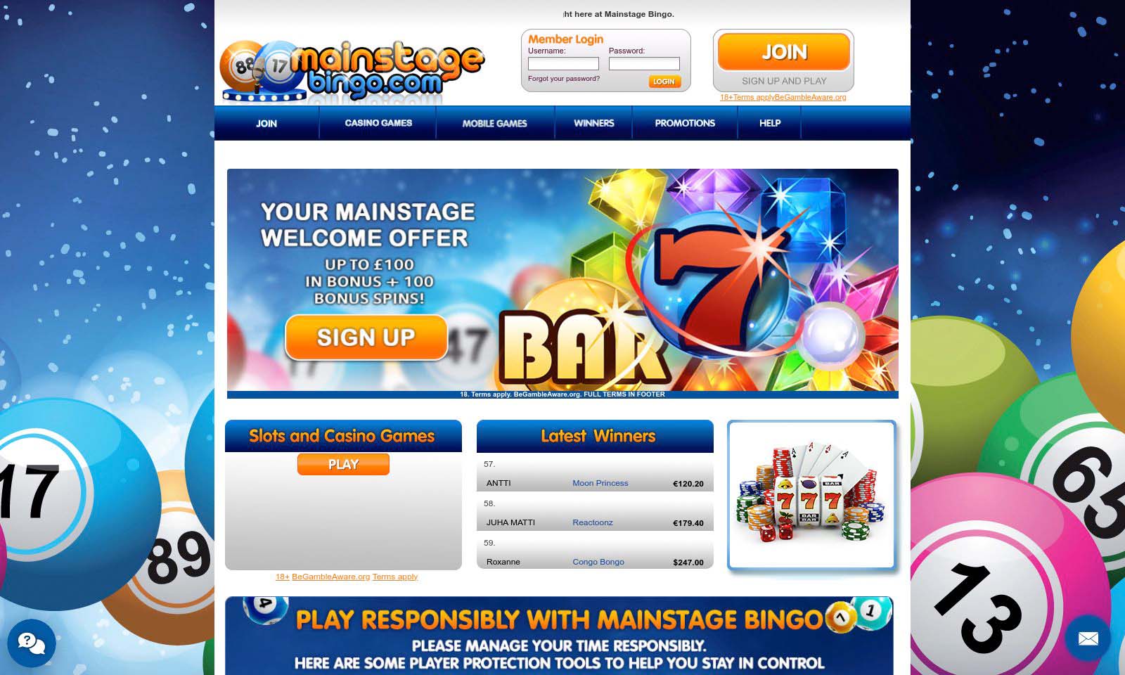 Homepage screenshot taken on 26 July 2024