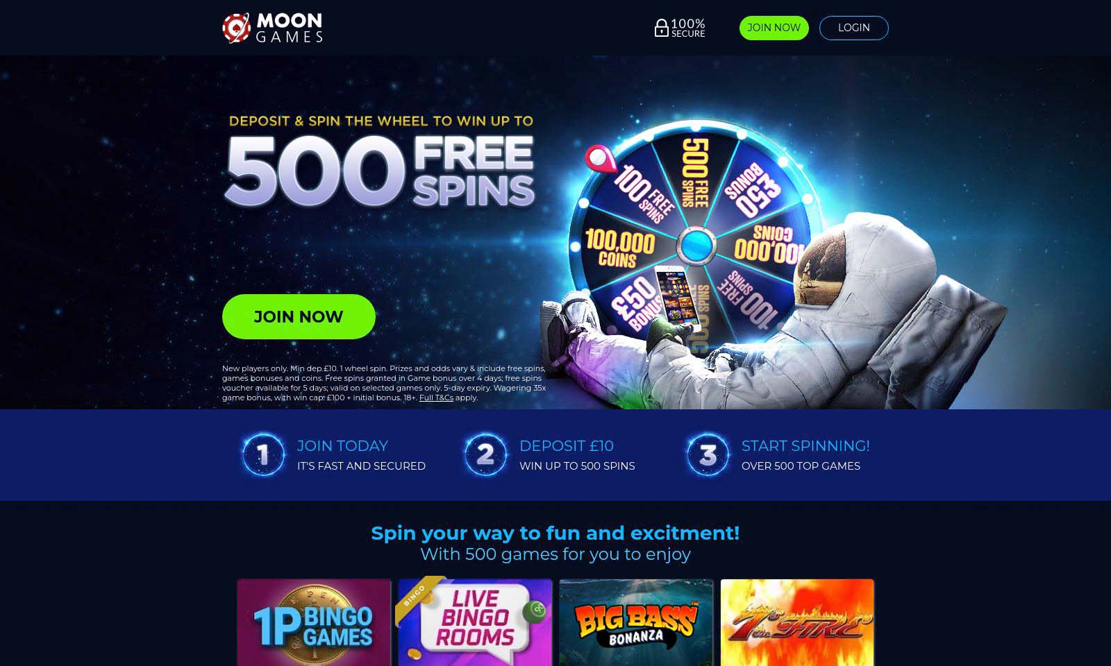 Homepage screenshot taken on 25 July 2024