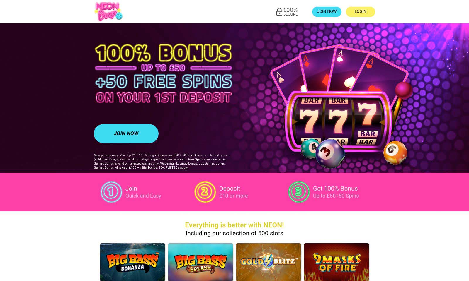 Homepage screenshot taken on 25 July 2024