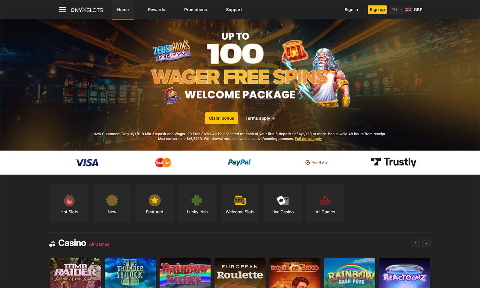 Homepage screenshot taken on 28 August 2024