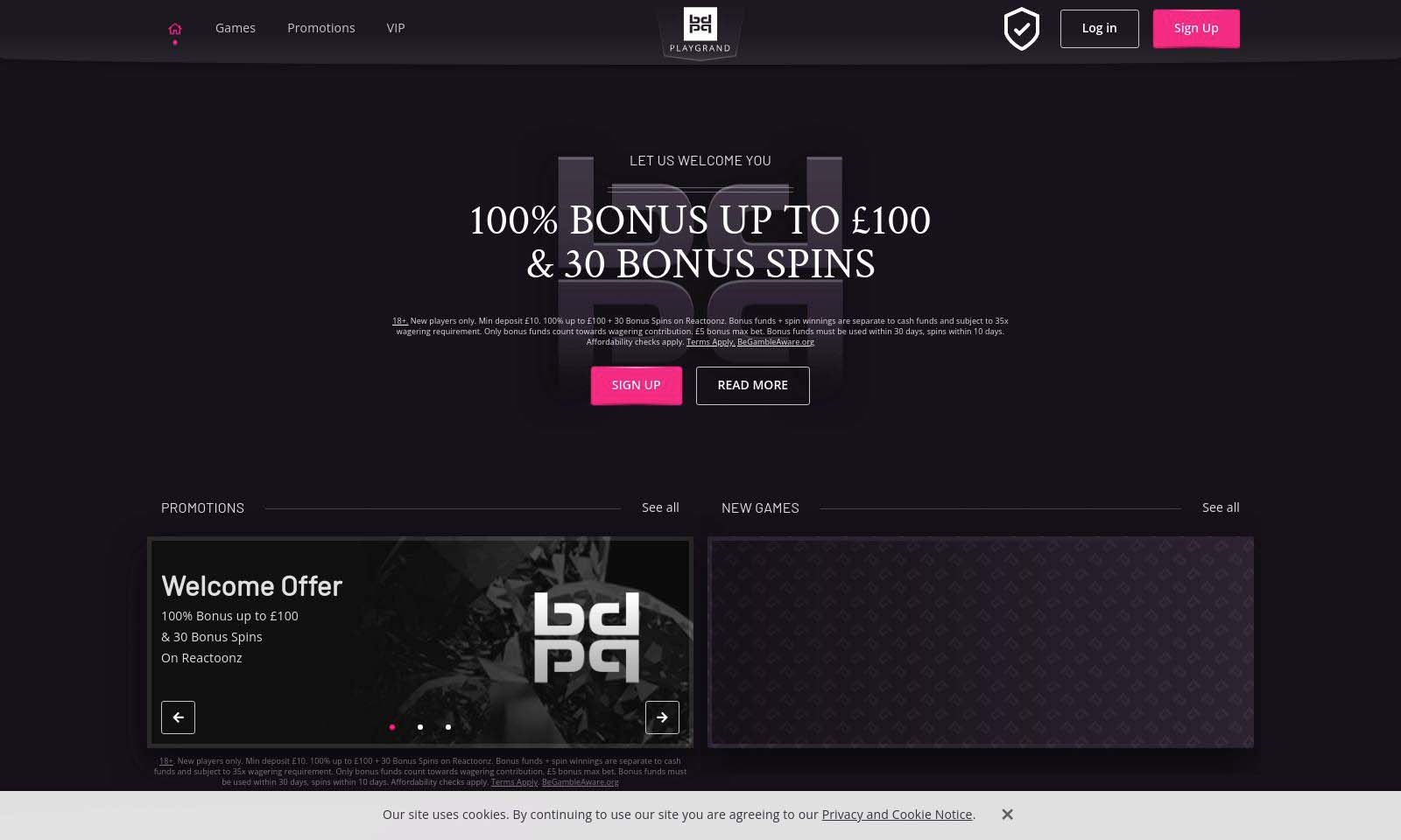 Homepage screenshot taken on 26 July 2024