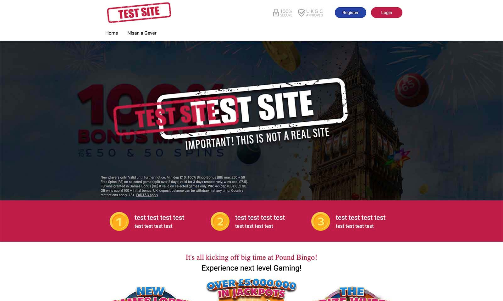 Homepage screenshot taken on 25 July 2024