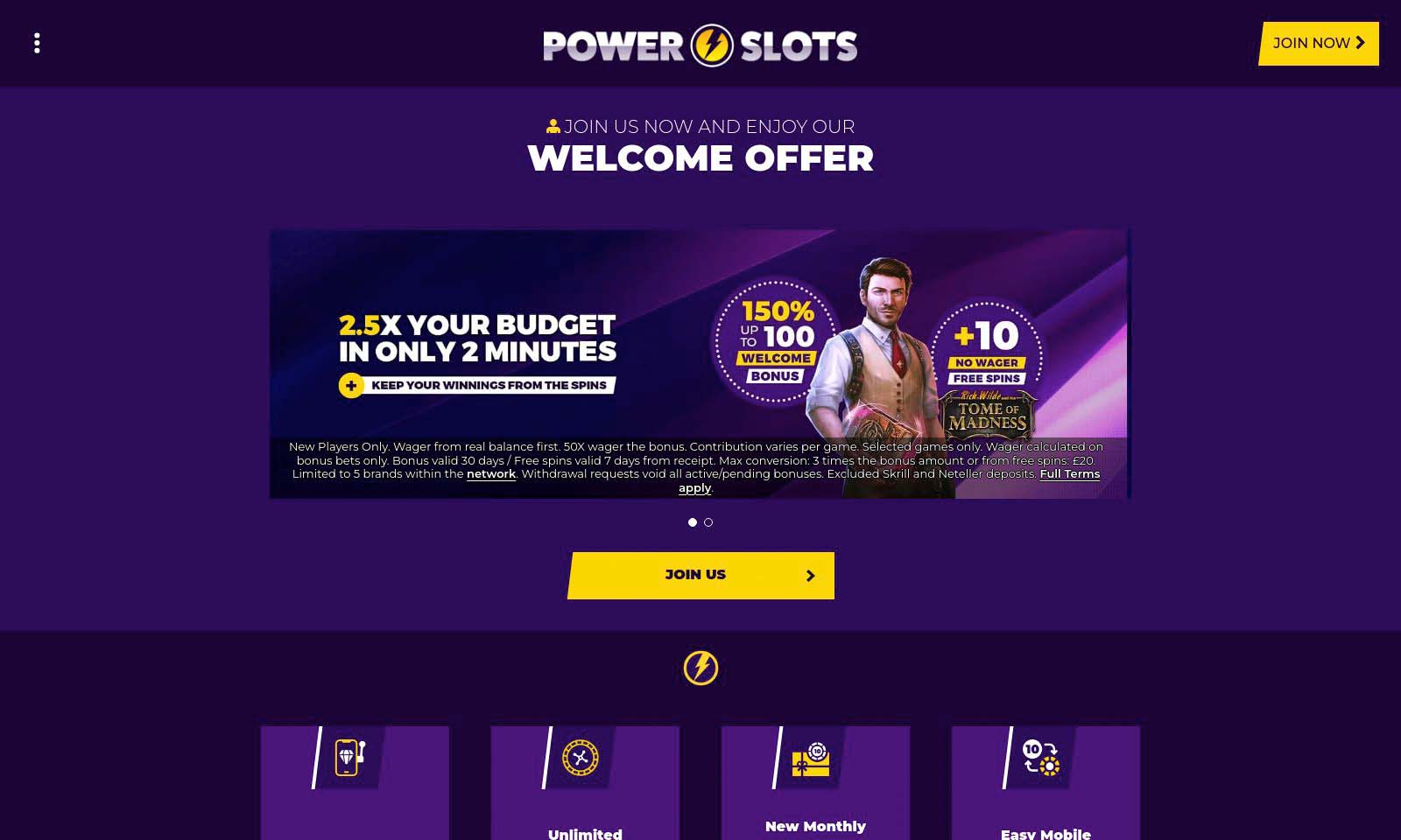 Homepage screenshot taken on 26 July 2024