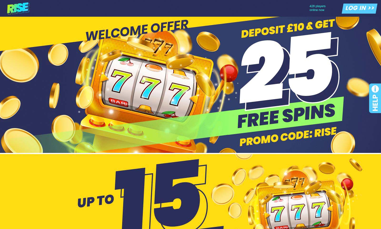 Homepage screenshot taken on 25 July 2024