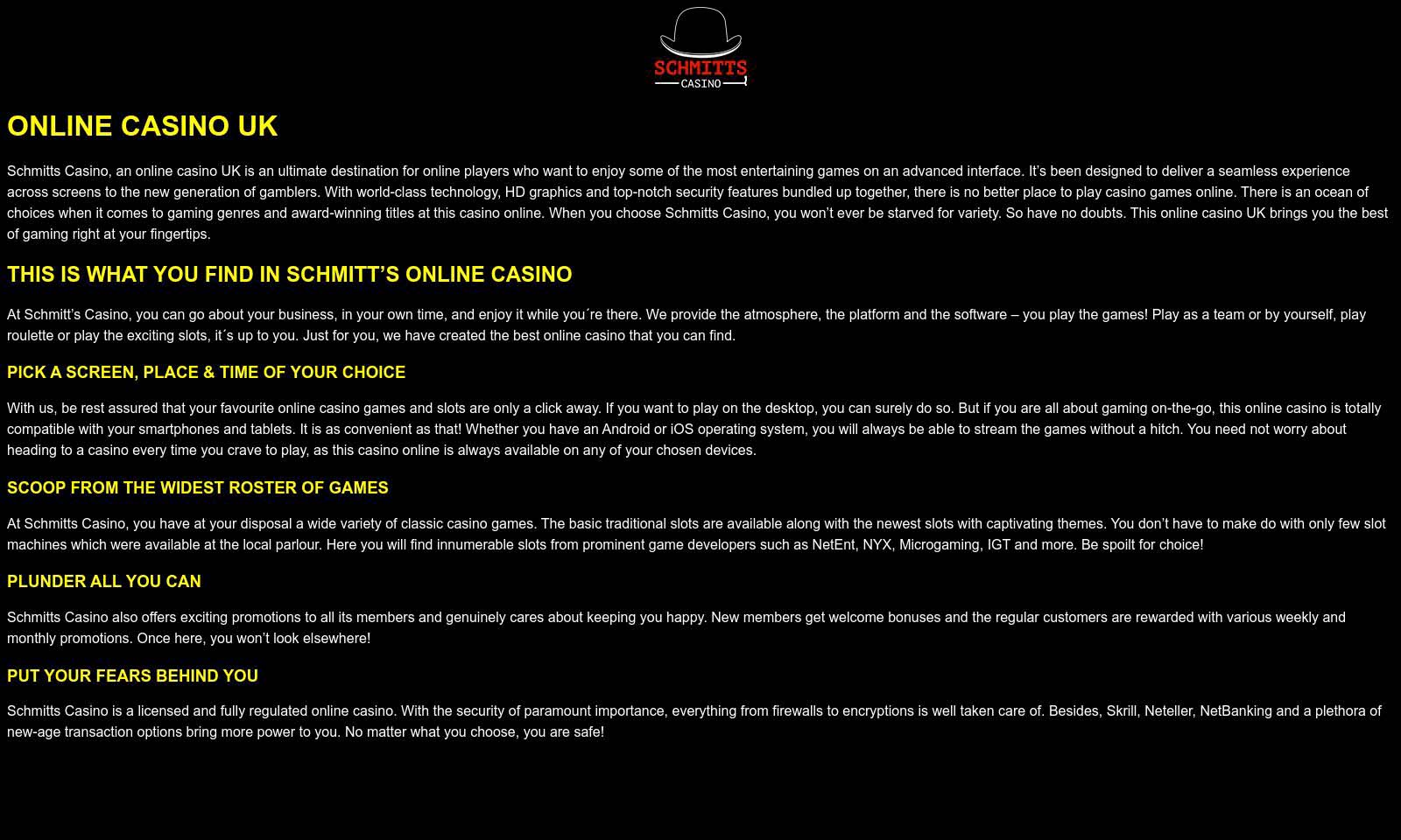 Homepage screenshot taken on 26 July 2024