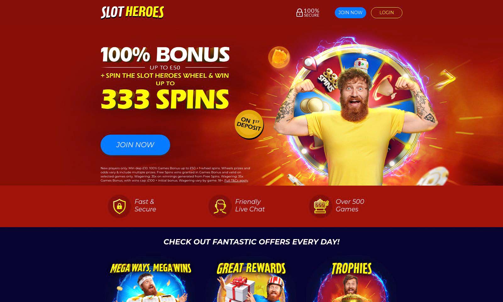 Homepage screenshot taken on 25 July 2024