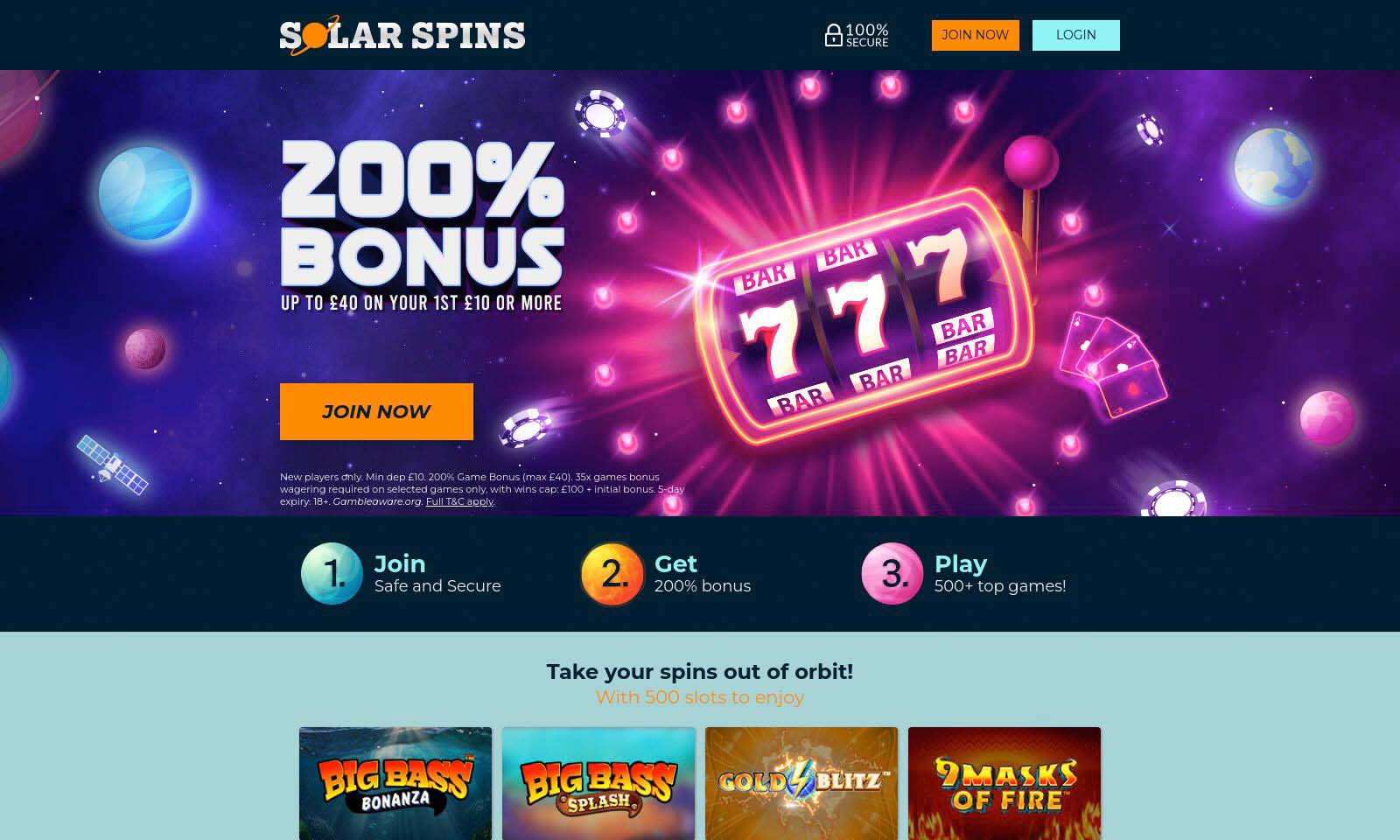 Homepage screenshot taken on 25 July 2024