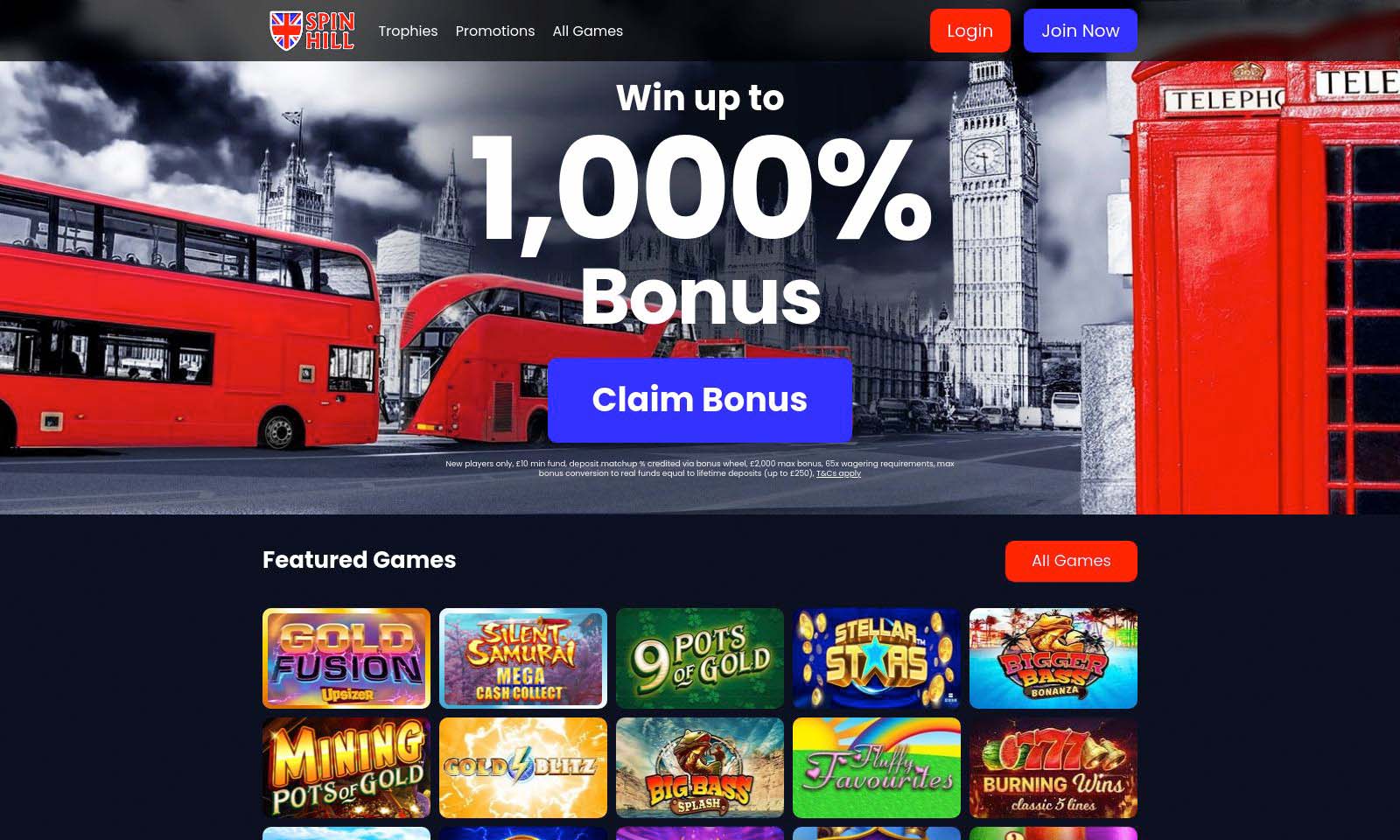 Homepage screenshot taken on 26 July 2024