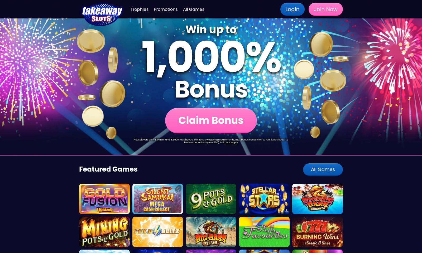 Homepage screenshot taken on 26 July 2024