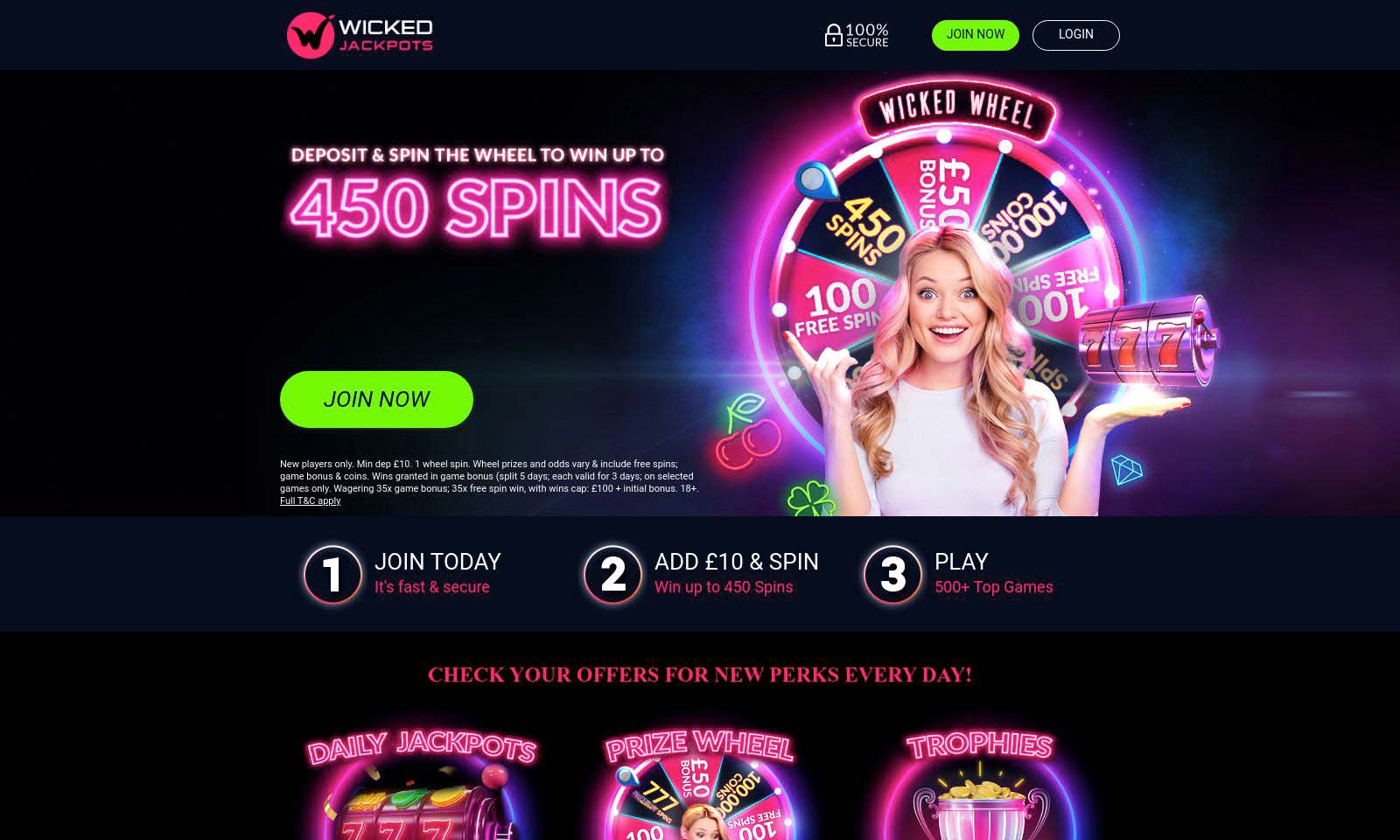 Homepage screenshot taken on 25 July 2024